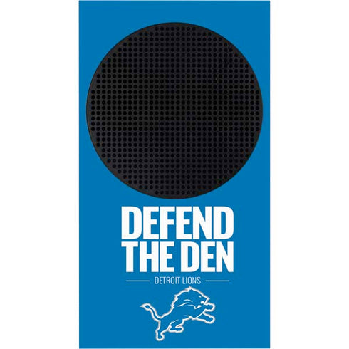 NFL Detroit Lions Team Motto Xbox Series S Console Skin